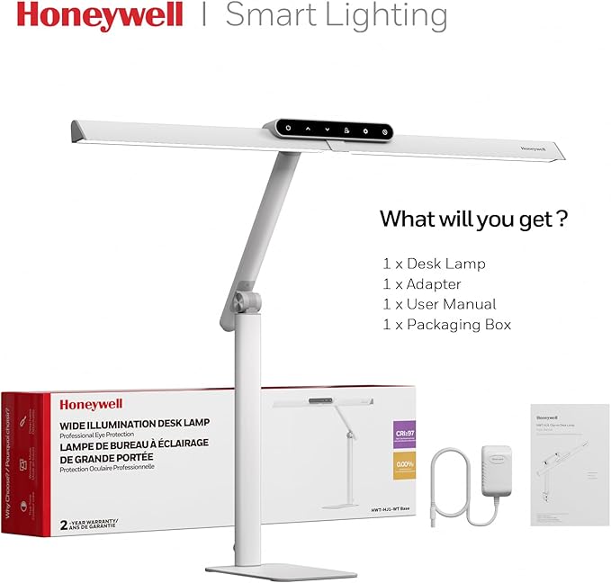 Honeywell LED Desk Lamp with Base