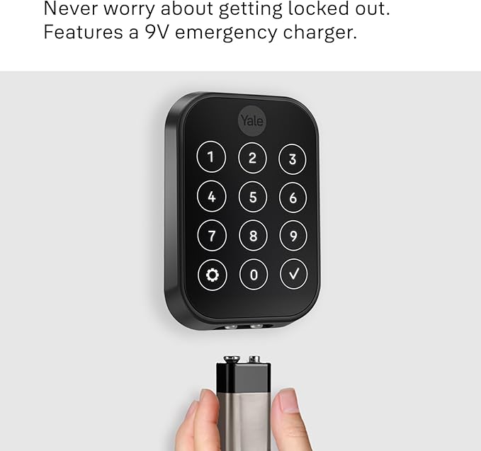 Yale Assure Lock 2 with Wi-Fi – Black Suede Smart Lock