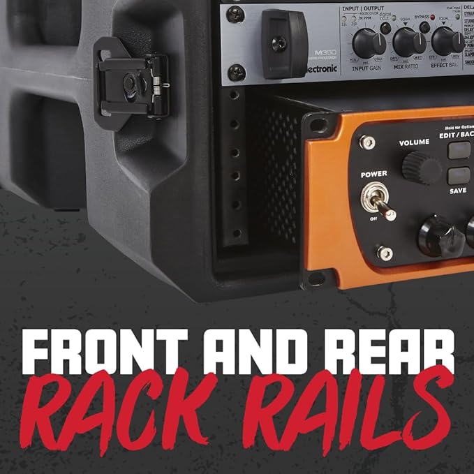 Gator Cases Pro Series 6U Rolling Rack Case