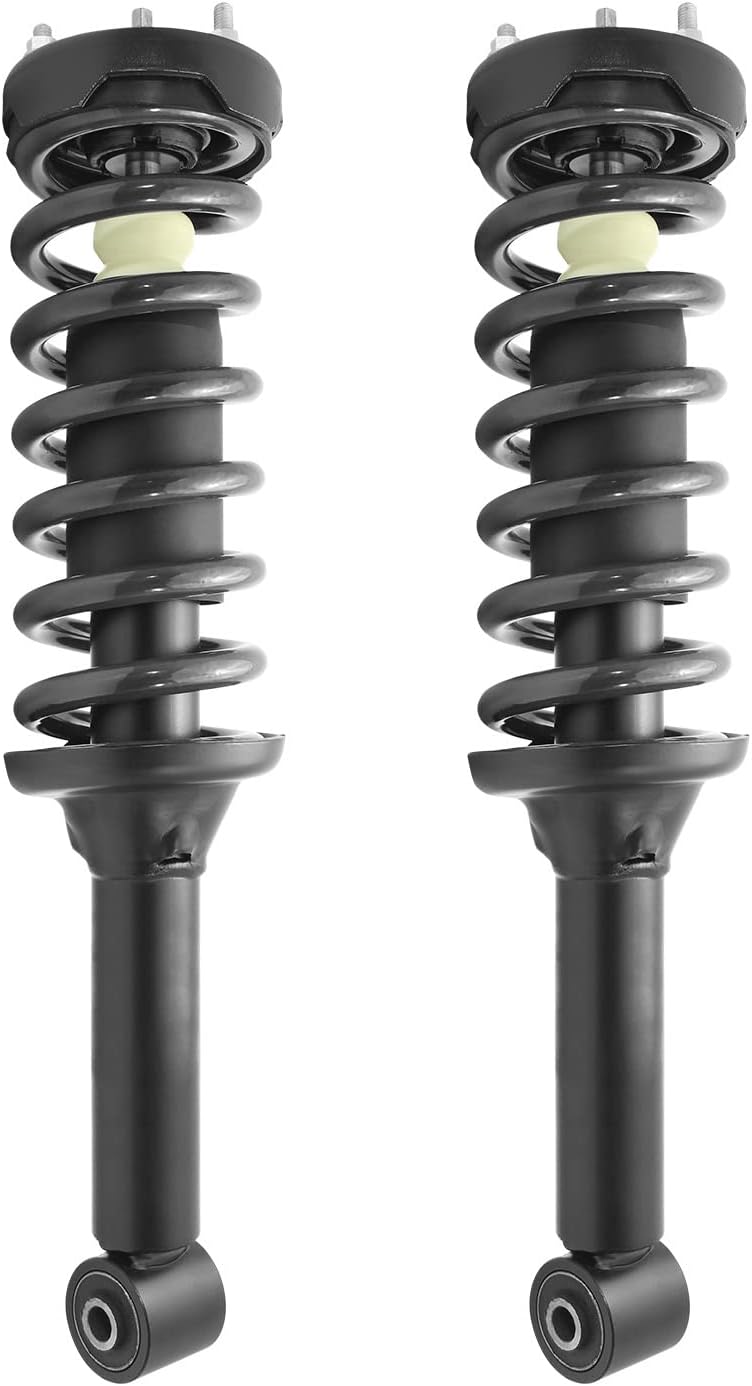 suncore - front & rear air ride suspension shown in use