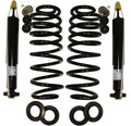 Rear Air Suspension to Passive Gas Shocks Absorbers with Coil Springs Conversion Kit Replacement for 2003-2011 Lincoln Town Car (Pair)