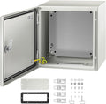 VEVOR NEMA Steel Enclosure 12×12×8, NEMA 4X Steel Electrical Box, IP66