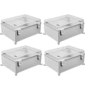 Co. ABS Waterproof IP67 Hinged Electronics Box (4 Pack)