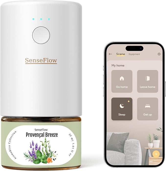 SF101S Pro Smart Plug In Air Freshener, Waterless Essential Oil Diffuser