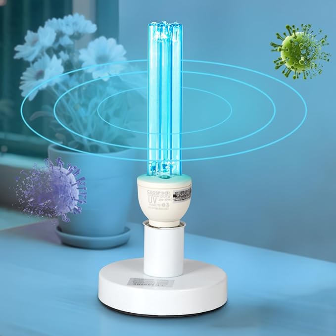 25 Watts UVC Sanitizer Lamp Ozone Free UVC Light Bulb
