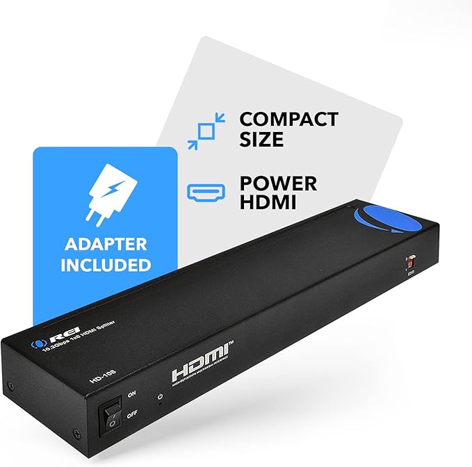 OREI HDMI Splitter 1 in 8 Out