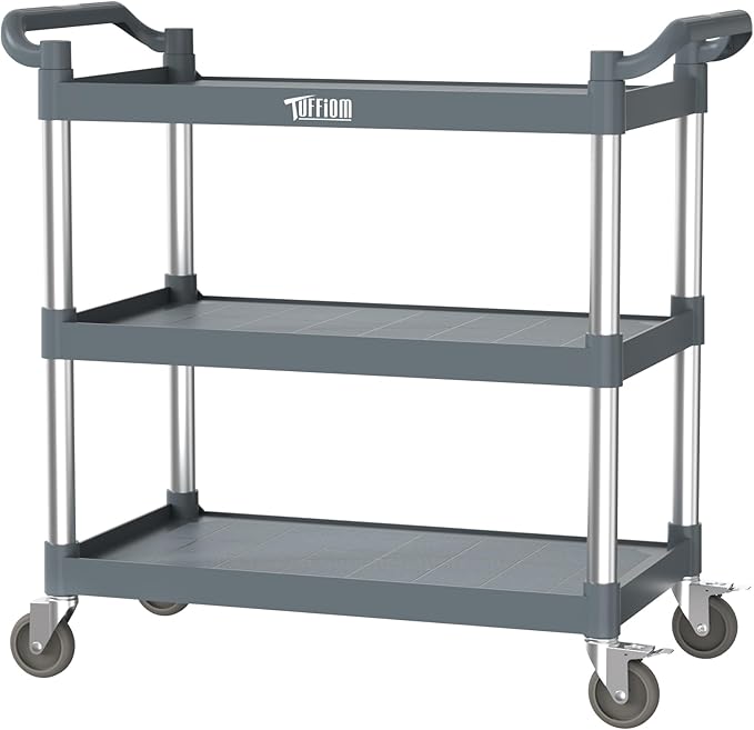 TUFFIOM Plastic Service Utility Cart