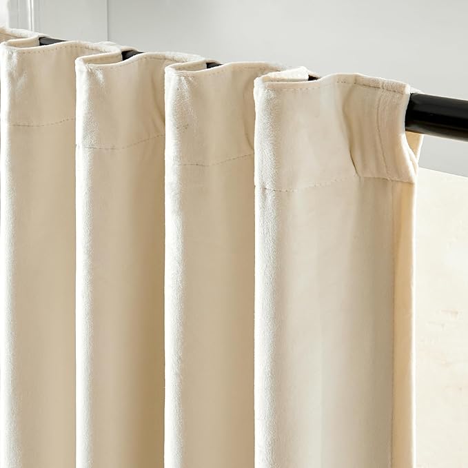 Lazzzy Blackout Velvet Curtains