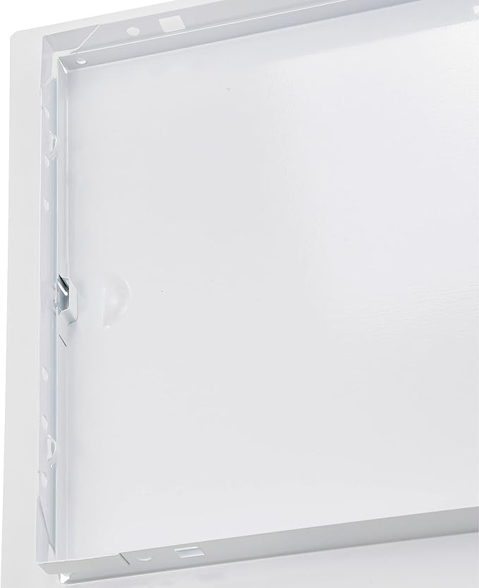 10" x 10" White Metal Access Door. Plumbing, Electricity, Alarm Wall Access