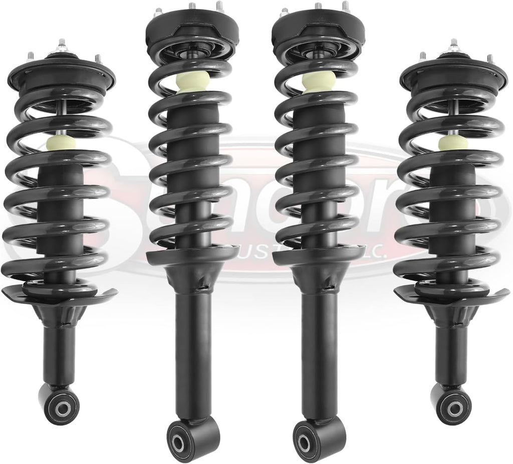suncore - front & rear air ride suspension, package contents
