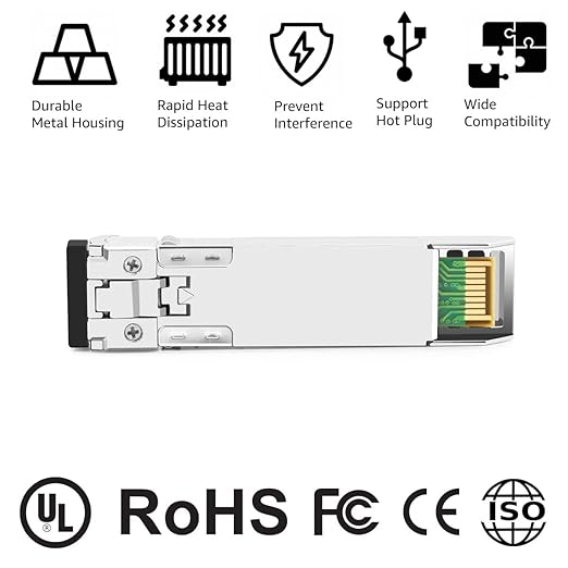 OPSTRAN 10GBASE-SR SFP+ Optical Transceiver Module Compatible (4 Pack)