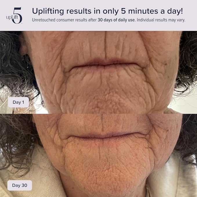 upLift 5 Pulsating Facial Lift | 5 Minute Age Reversal Device, Contours &