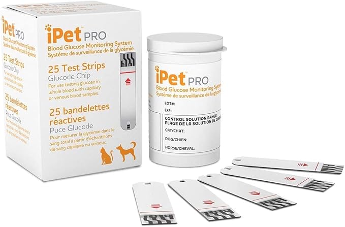 iPet PRO Blood Glucose Test Strips (50 Count)