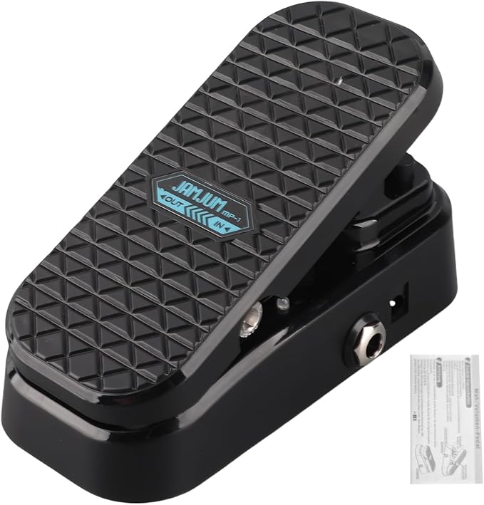 Btuty Guitar Wah Volume Pedal 2-in-1 Mini Wah & Volume Combo Pedal