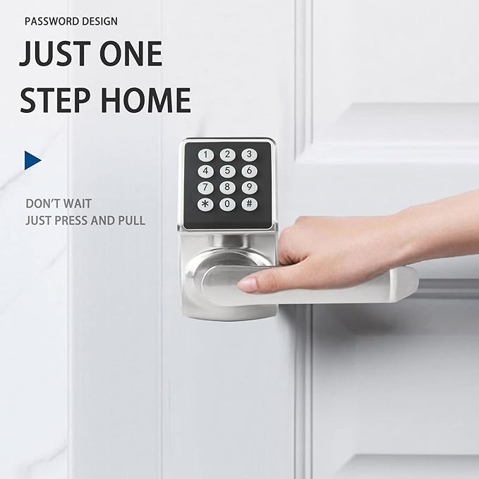 BAOLONG Keyless Entry Door Lock, Electronic Keypad Lock