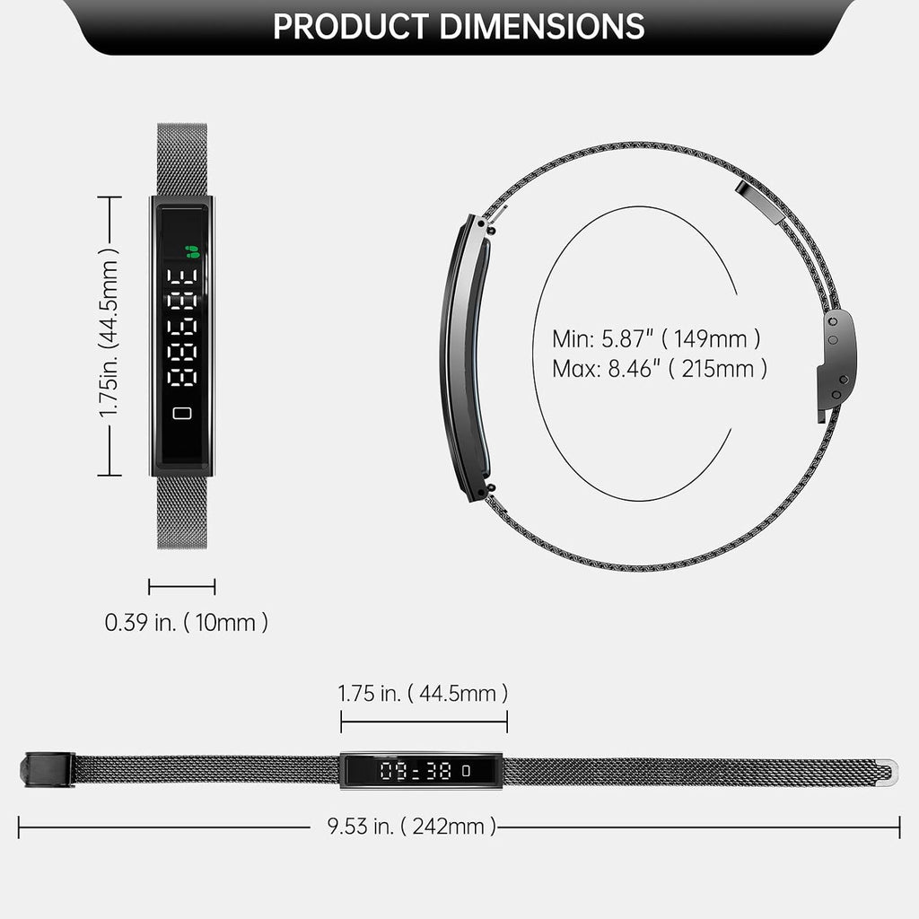 smart bracelet fitness health tracker for men women, view 12