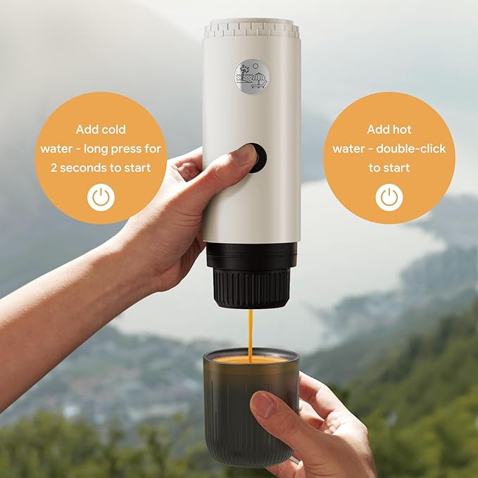 Portable Espresso Machine, Travel Coffee Maker