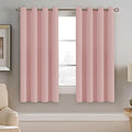 H.VERSAILTEX Blackout Window Curtain Panels Thermal Insulated Room Darkening (Set of 2)