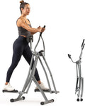 Sunny Health & Fitness Foldable Air Walk Elliptical, SunnyFit App via Bluetooth