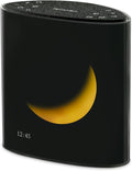 Homedics Sound Sleep Moon Dream Sound Machine and Alarm Clock, Enhance Sleep