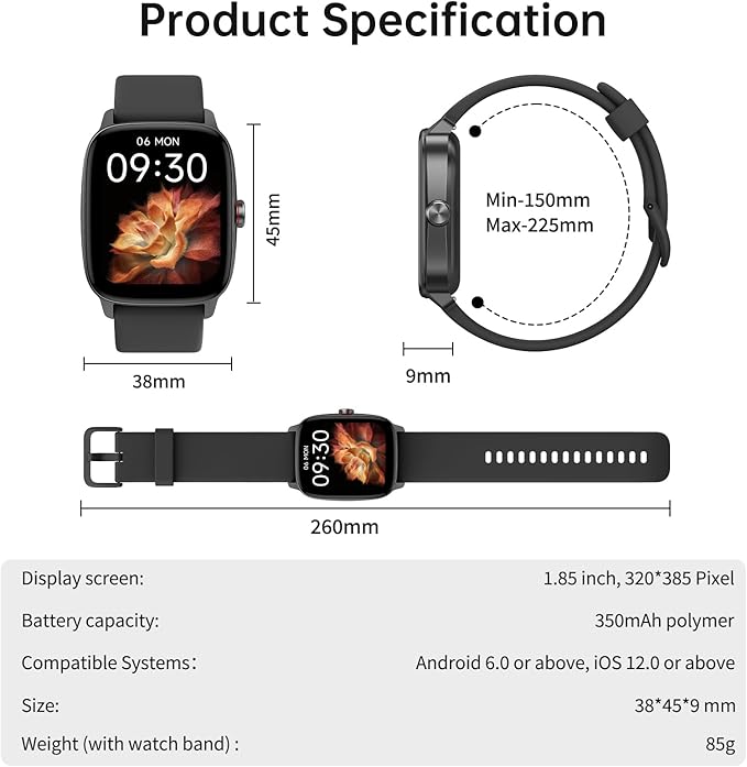 Smart Watches for Women Men