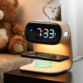 AYI 3in1 Multi-Functional Wireless Charging Alarm Clock Smart Night Light Qi