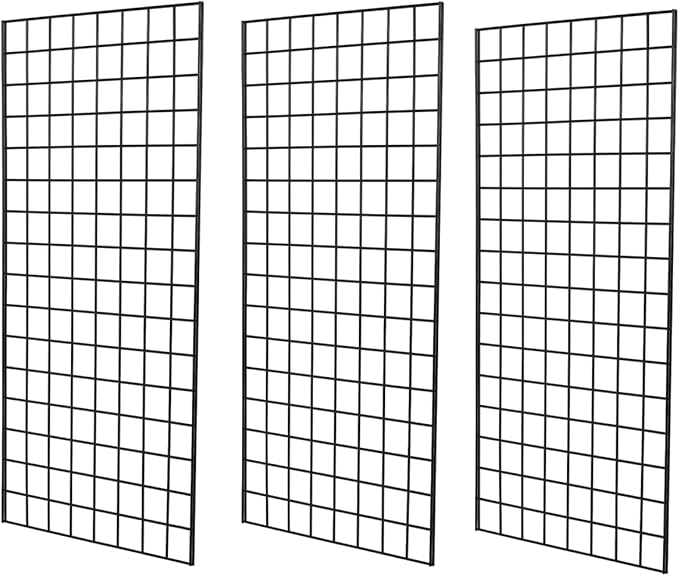 NEESEEYEE Commercial Grade Gridwall Panels – Heavy Duty Grid Panel