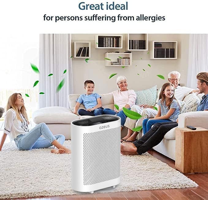 AZEUS True HEPA Air Purifier GL-FS32 | 4-Stage Filtration System, Ultra-Quiet