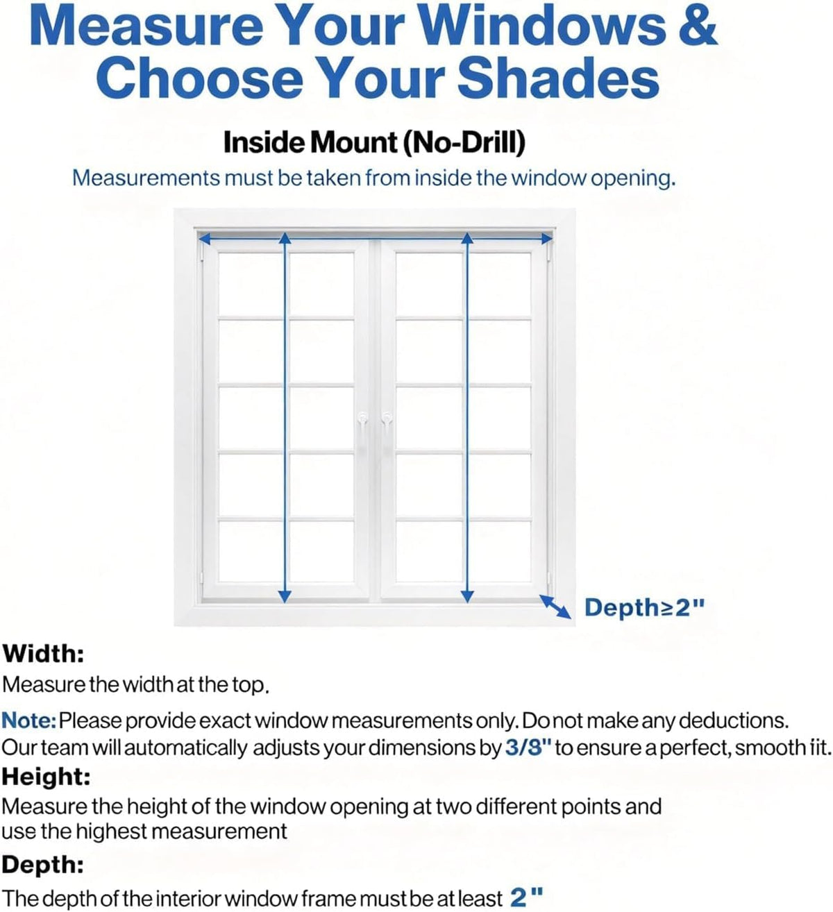 no drill blackout cellular shades, white, 31" w on a desk or shelf