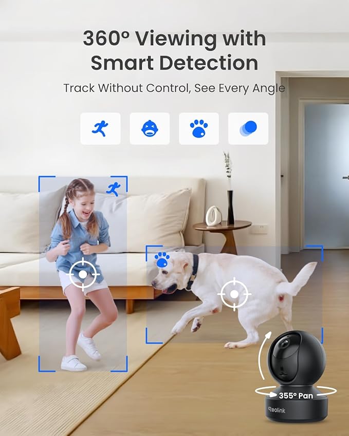 REOLINK E1 Pro 3K PT Wi-Fi Indoor Camera