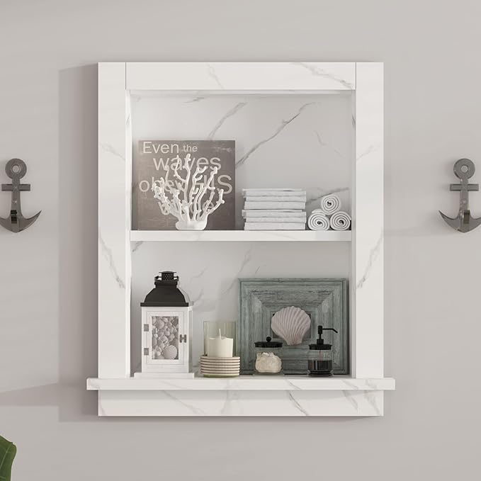 Recessed Medicine Cabinet, 14x18 Bathroom Cabinet