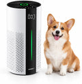 ECOSELF Air Purifiers for Home Large, Air Purifiers for Bedroom 360° Air Intake with Smart Auto Mode, HEPA Air Purifier, Air Cleaner for Smoke