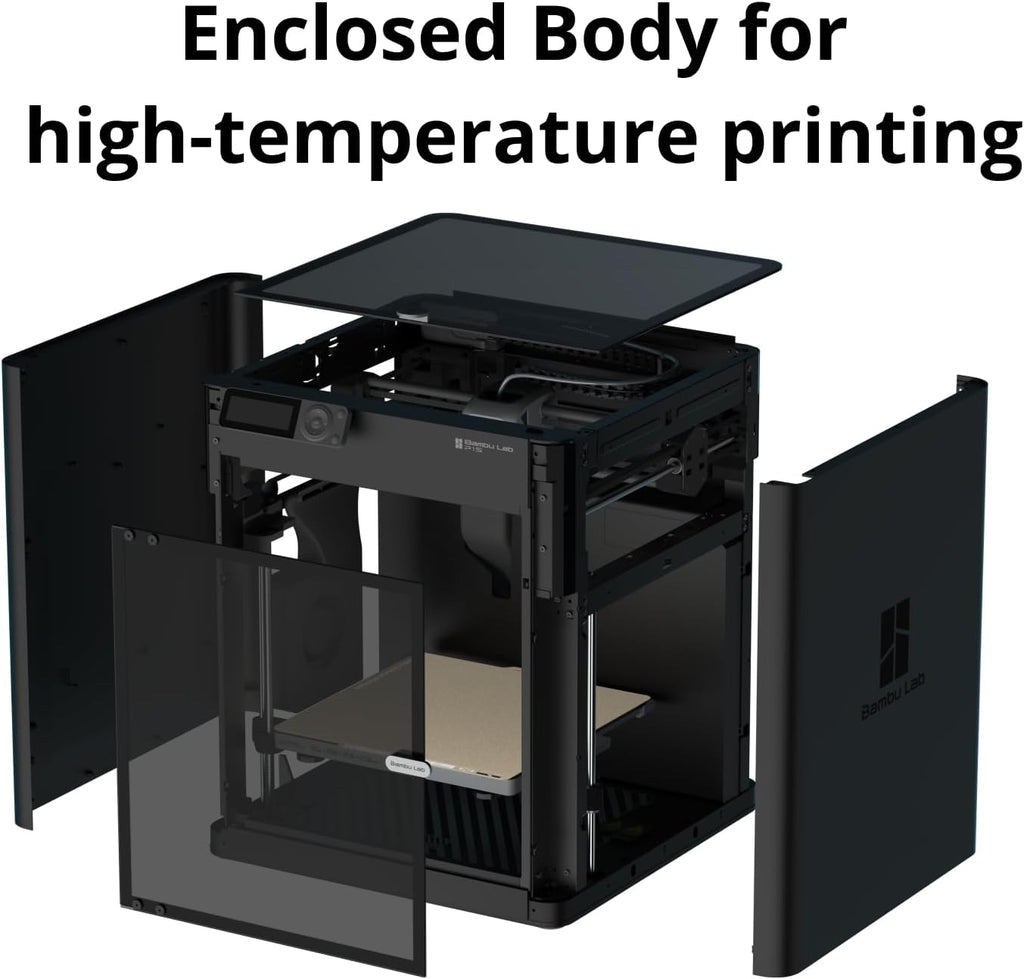 Bambu Lab P1S Combo, P1S 3D Printer and AMS, Multi-Color 3D Printing