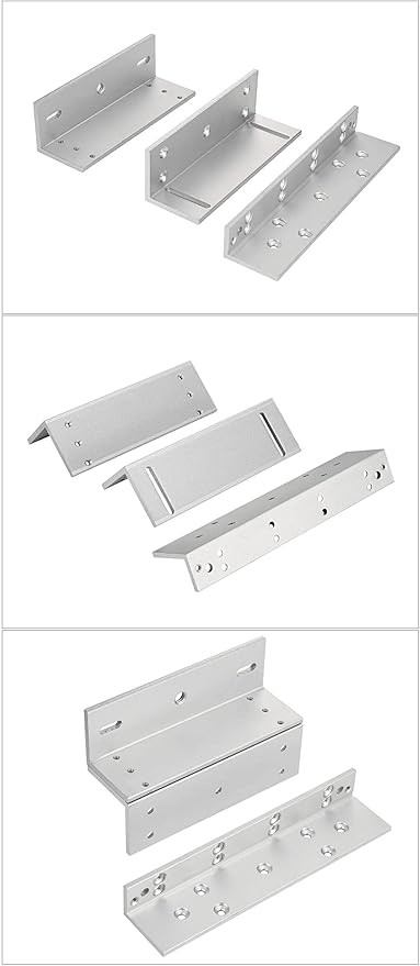 Electric Magnetic Lock with Z and L Bracket 180KG 350LBS Holding Force