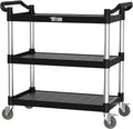 TUFFIOM Plastic Service Utility Cart