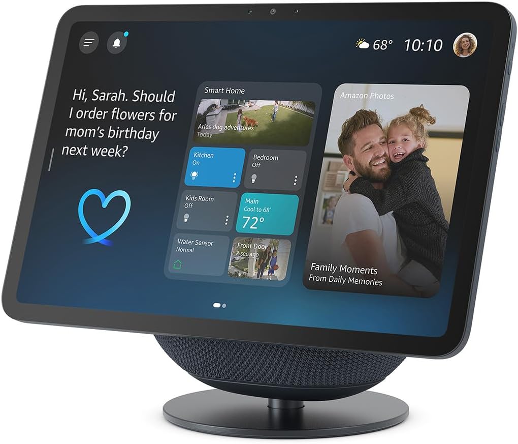Amazon Adjustable Stand | Designed for Amazon Echo Show 8 & 11 (2025 releases, sold separately) | Graphite