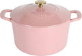 MARTHA STEWART Gatwick 7-Quart Enamel Cast Iron Dutch Oven Pot