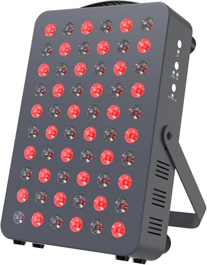 Hooga Red Light Therapy Panel for Face and Body, 60 High-Efficiency Low-Level