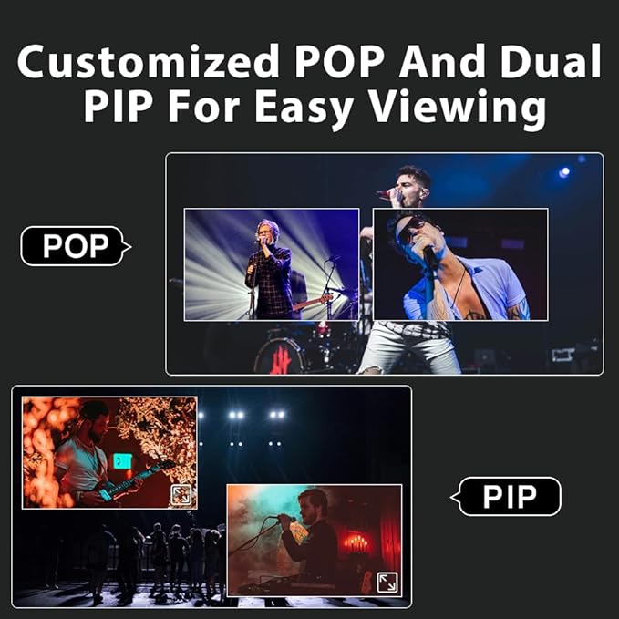Cinetreak C2S HDMI & SDI 5.5'' Screen Multi-Format PTZ Control Video Switcher
