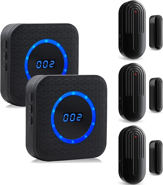Wireless Door Chime for Business When Entering Door Alarm