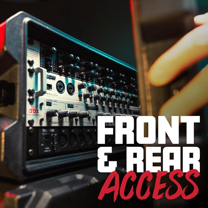 Gator Cases Pro Series Rotationally Molded 6U Rack Case