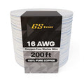 GS Power 200 Ft Duplex Marine Wire, 16 Gauge Wire, Oxygen-Free Tinned Copper 16