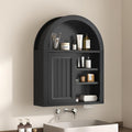 Arched Bathroom Wall Cabinet, 23.6 x 30.3'' Over The Toilet Cabinet