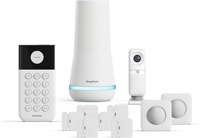SimpliSafe 11 Piece Wireless Home Security System Gen 3
