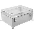 Co. ABS 11.81" x 15.7" x 6.7" Waterproof IP67 Hinged Electronics Box
