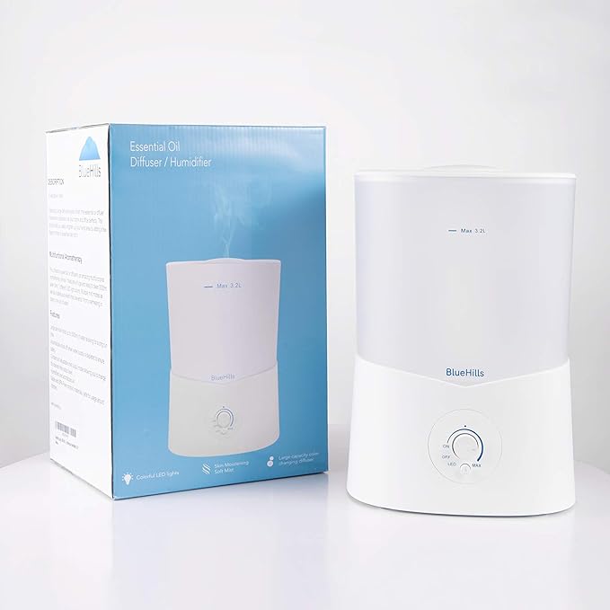 BlueHills Premium 3000 ML XL Essential Oil Diffuser Aroma Humidifier 3 Liter