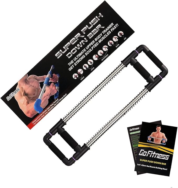 GoFitness Push Down Bar Machine