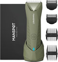 MANSPOT Manscape Trimmer for Men Ball/Pubic/Groin, Electric Body Hair Trimmer