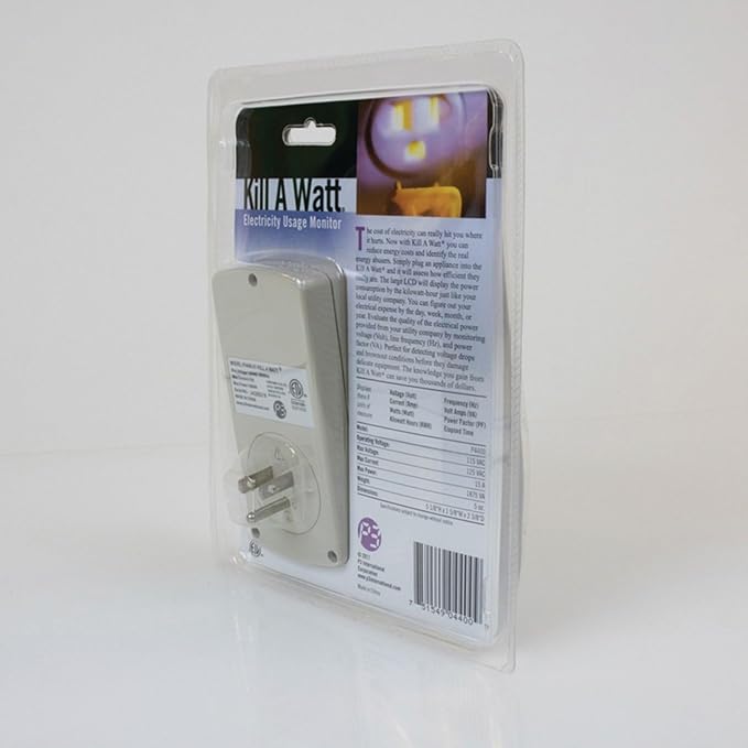 3-Pack P3 P4400 Kill A Watt Electricity Usage Monitor