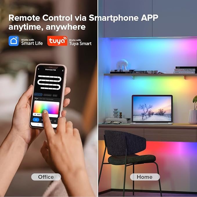 BTF-LIGHTING 2.4G WiFi DR03W RGB SPI Controller RC03RF RF Remote Tuya APP/Smart